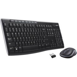 Logitech | Tastiera e Mouse Wireless | MK270 IT